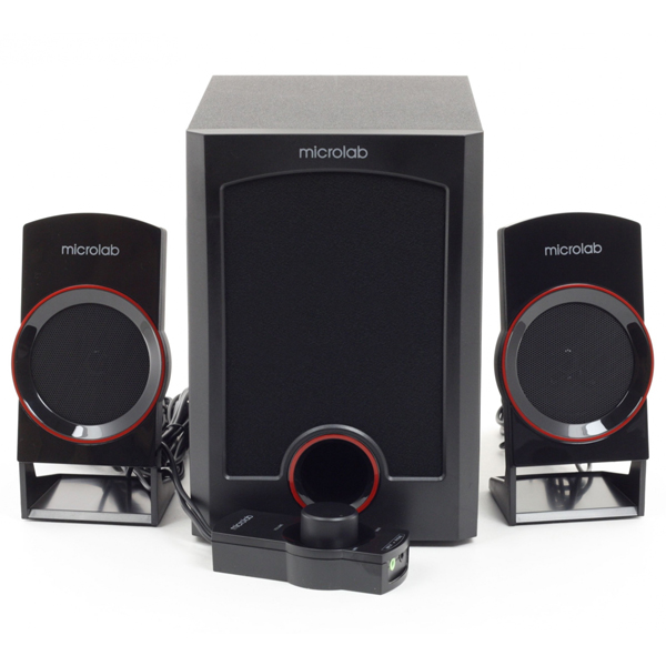 

Акустичні колонки 2.1 Microlab M-111 Black, M-111