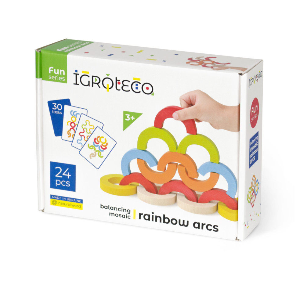 Мозаїка Igroteco 900507 Райдужні дуги мозаїка-балансир