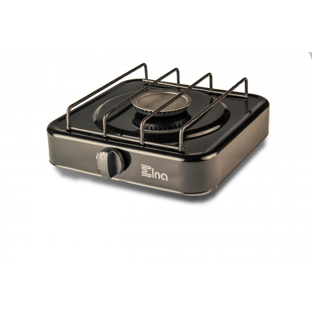 Настільна плита Elna ПГ-1Н Black газова, 1 конфорка