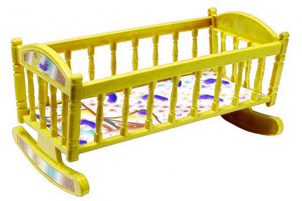 Іграшкові меблі для ляльок MToys S0013 Yellow гойдалка