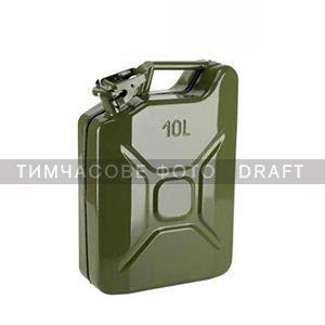 Каністра автомобільна 2E JCM10V Green вертикальна, 10л (2E-JCM10V)