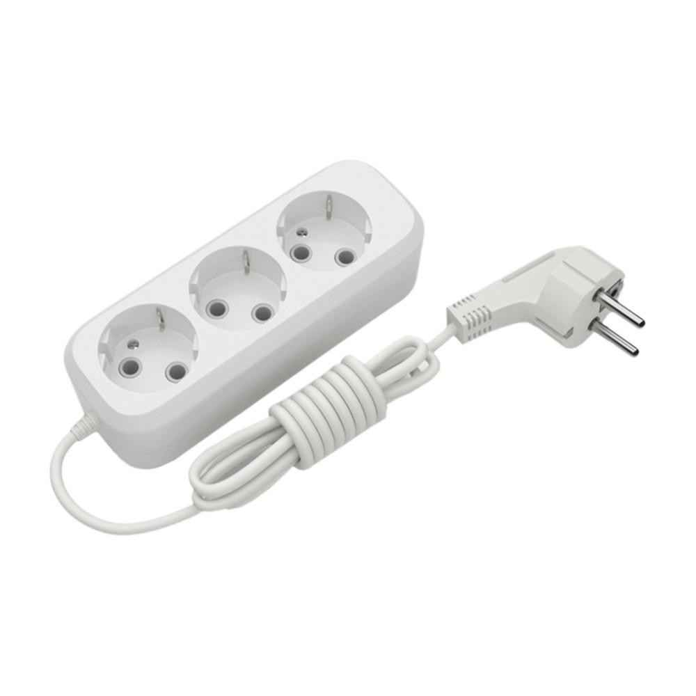 Мережевий фільтр Electrum SB-3E 3м White (C-ES-1811)