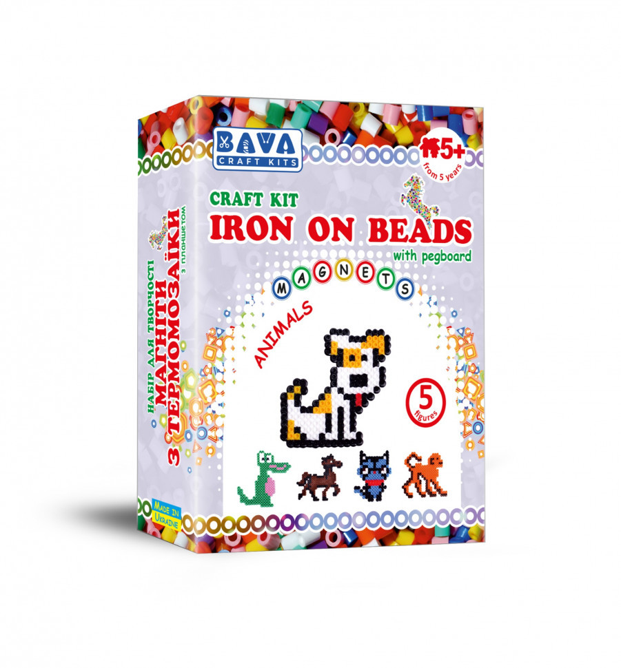 Мозаїка УМНЯШКА TM-008 Магніти з термомозаїки Тварини