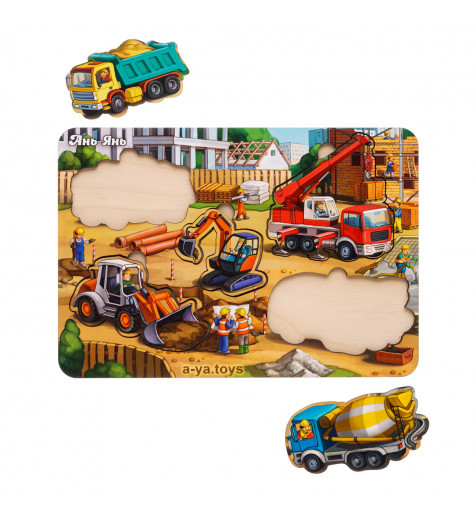 Пазл Ubumblebees PSD146 Будівництво - 4