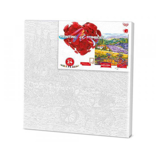 Картина за номерами Danko Toys 40x40 см KpNe-40х40-02-02 Тоскана Danko Toys - купити в Україні