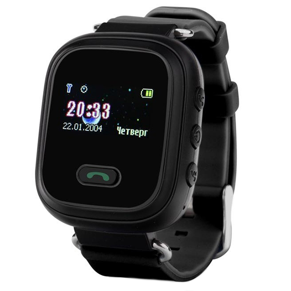 

Смарт-годинник дитячий Smart Baby Watch Q60 Black (з можливістю здійснення дзвінків, Baby Q60 GPS