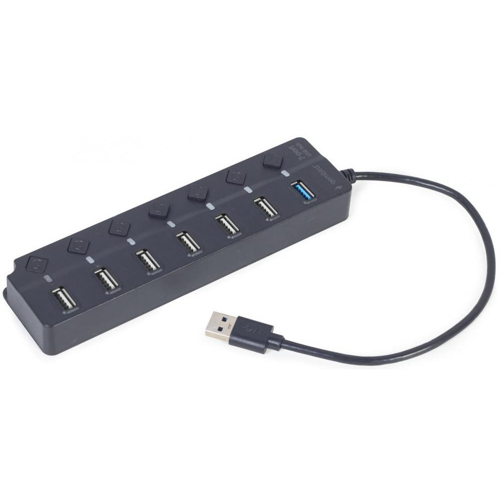 USB-хаб Gembird UHB-U3P1U2P6P-01 Black