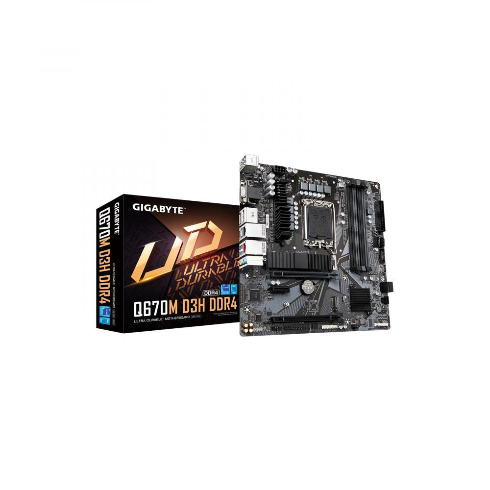 Материнська плата Gigabyte Q670M D3H DDR4