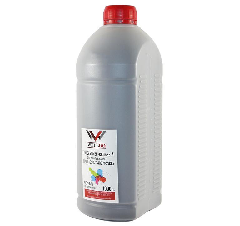 Принтерний тонер Welldo HP LJ 1320/1160/1000/1010 Black 1кг (UWDTH1320U-1)
