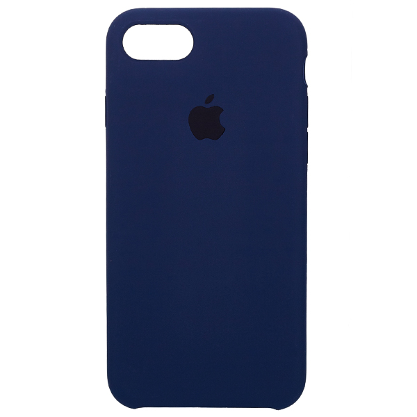 

Накладка для iPhone 7/iPhone 8 Silicone Case Midnight Blue, iPhone 7 силікон Оригінал (hi-copy)