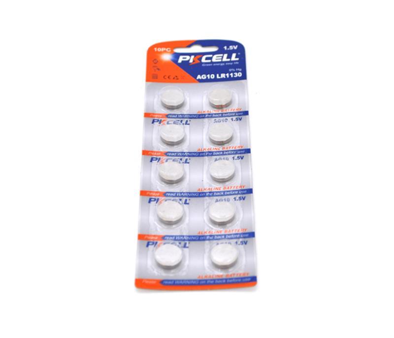 Батарейка Pkcell AG10 BL 10шт