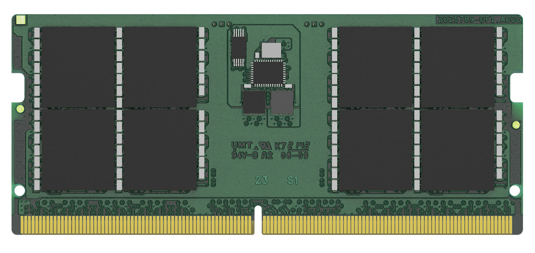 Оперативна память Kingston ValueRAM DDR5-5600 2Rx8 SODIMM 32768MB PC5-44800 (KVR56S46BD8-32)