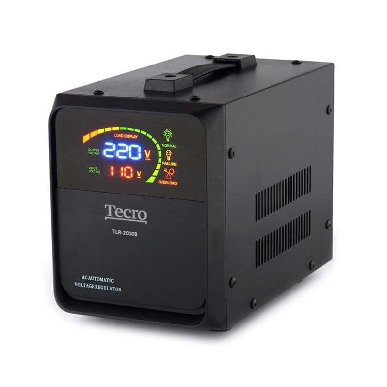 Стабілізатор напруги Tecro TLR-2000B Black Tecro - купити в Україні