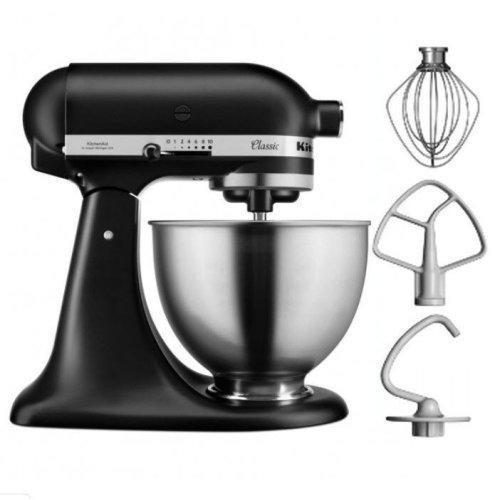 Кухонна машина KitchenAid Classic Black 4,3 л (5K45SSEOB)