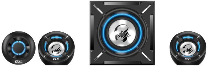 Акустична система Genius SW-G2.1 1000 Black (31730043400)