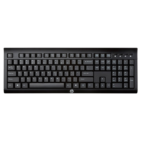 

Клавіатура безпровідна HP Wireless Keyboard K2500 Black, K2500