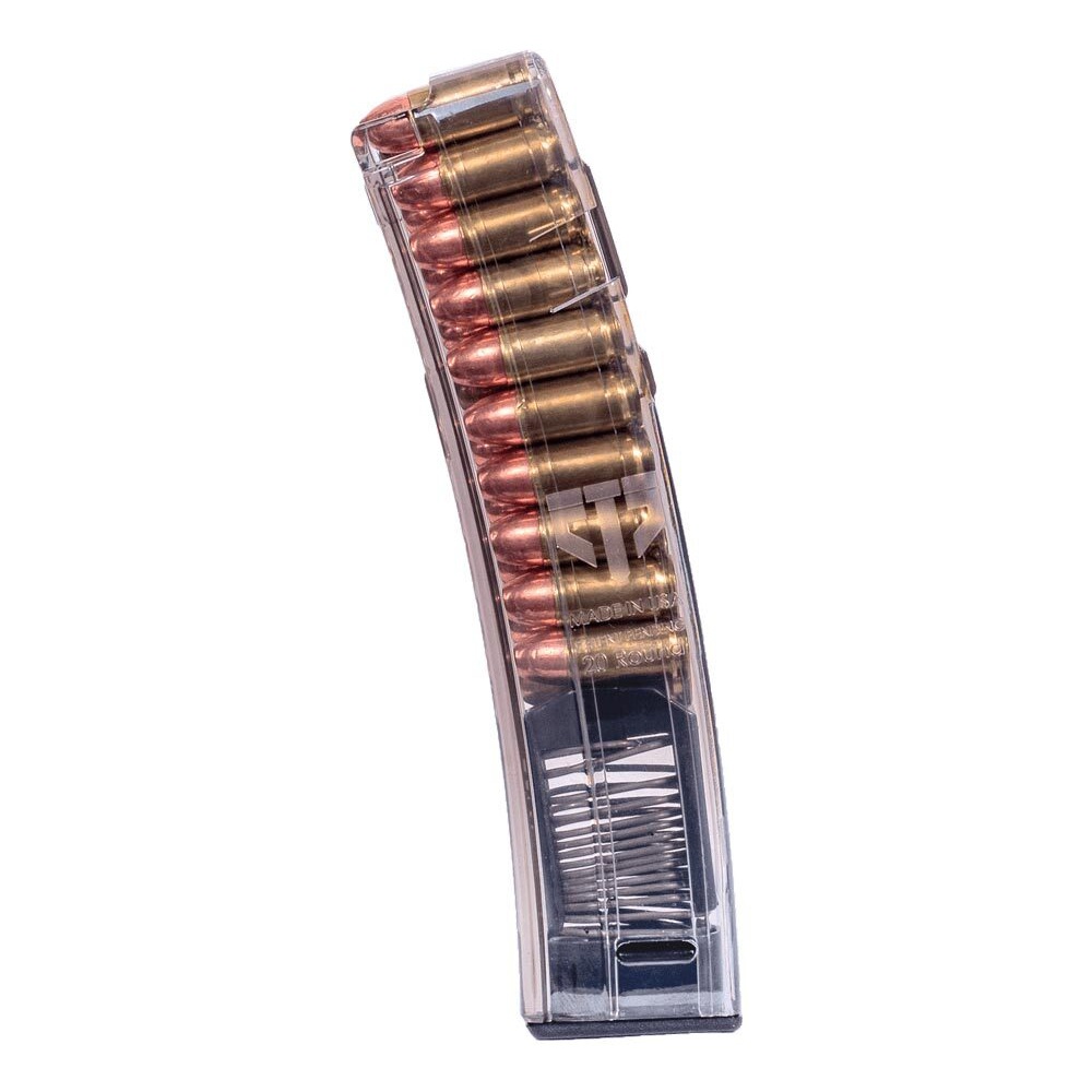 Магазин ETS HKMP5-20 для МКЕ Т94 9мм (9x21) прозорий, 20 патр.