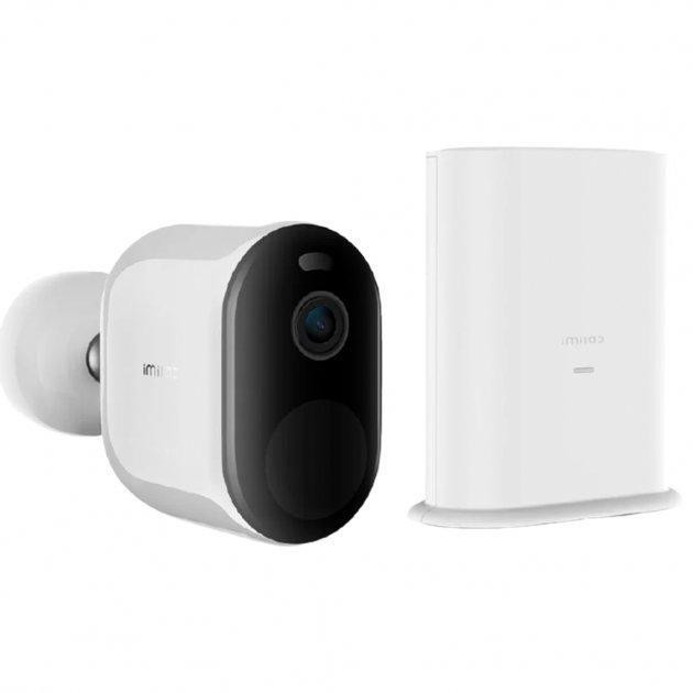 Камера відеонагляду IMILAB Spotlight Outdoor Battery Camera EC4 White (CMSXJ31A)