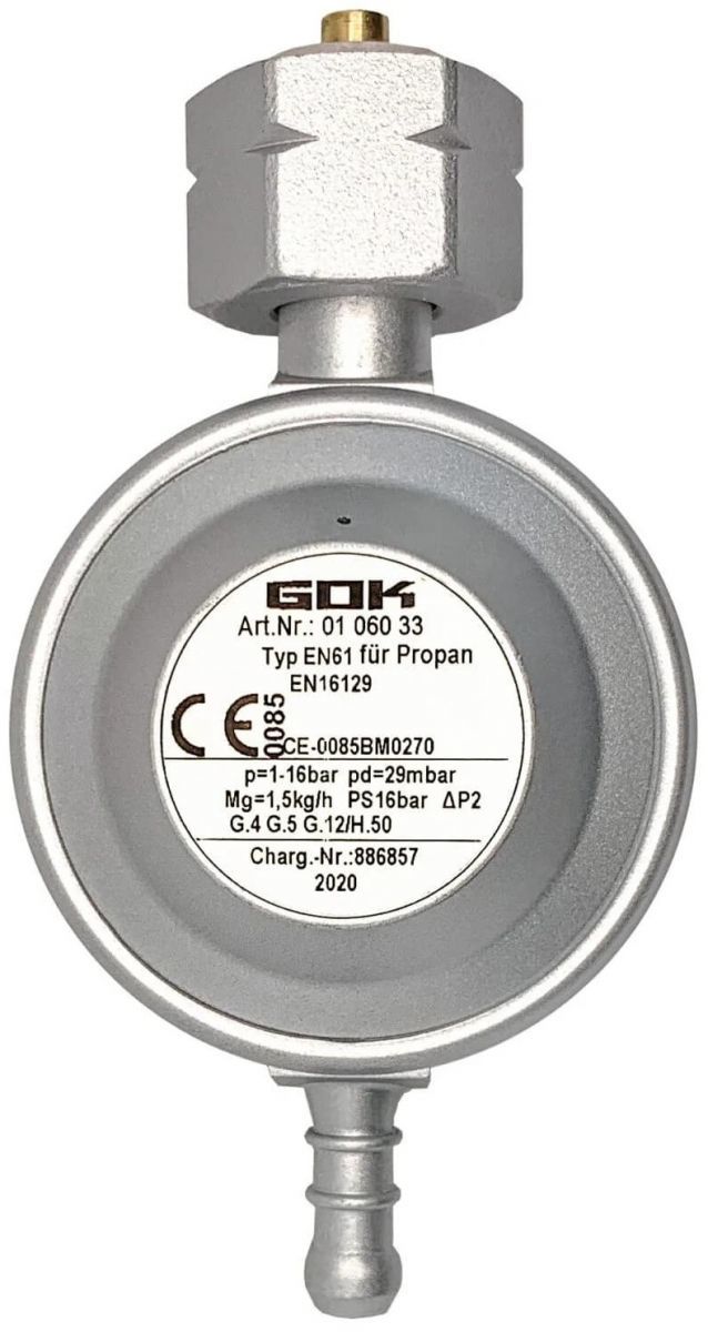 Редуктор GOK W21.8x1/14 LH 29 бар, 1.5 кг/рік,тип Kombi GOK - купити в Україні