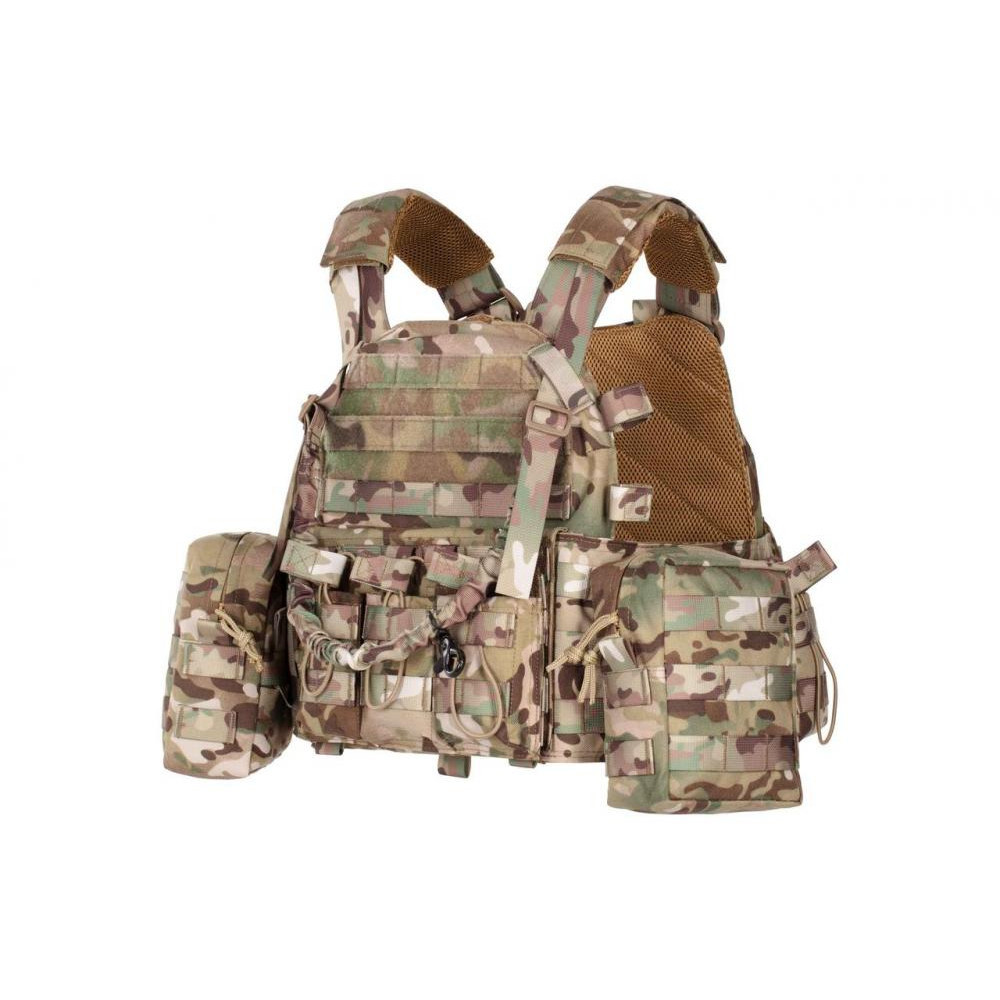 Тактичний жилет-плитоноска 2E 2E-MILPLACARR1-MC Camouflage 2E - купити в Україні