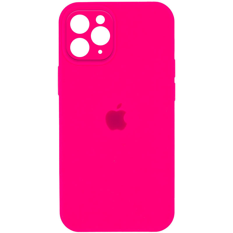 Чохол-накладка EpiK Silicone Case Full Camera Protective (AA) Apple iPhone 12 Pro (6.1) Barbie Pink EpiK - купити в Україні