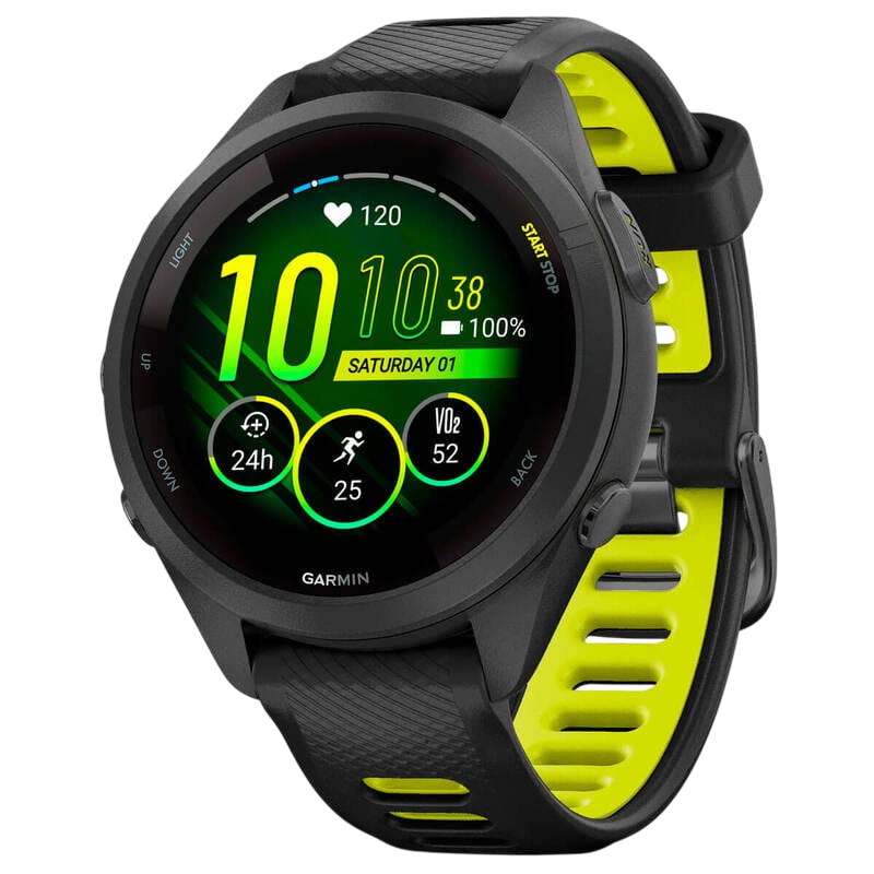 Смарт-годинник Garmin Forerunner 265S Black Yellow (010-02810-03/13) Garmin - купити в Україні