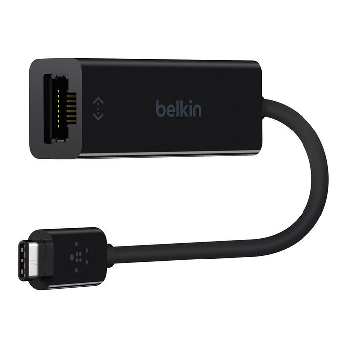 Перехідник Belkin F2CU040btBLK USB-C - Gigabit Ethernet Belkin - купити в Україні