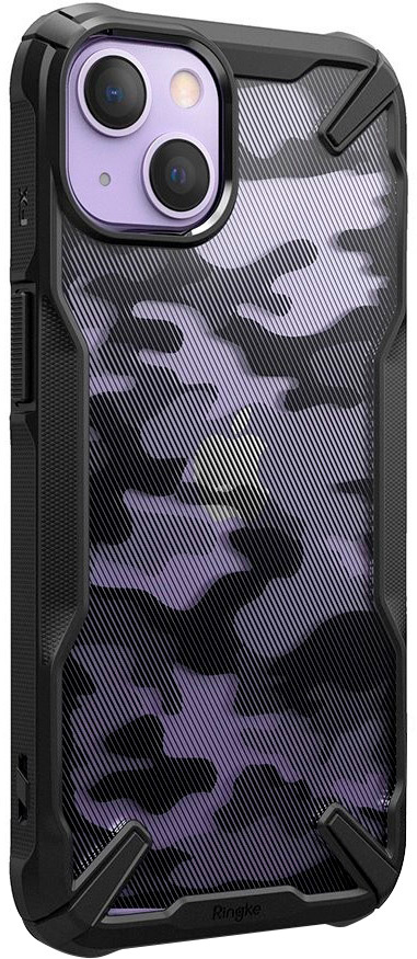 Чохол-накладка Ringke Fusion X для Apple iPhone 13 Camo Black (RCA4963) Ringke - купити в Україні