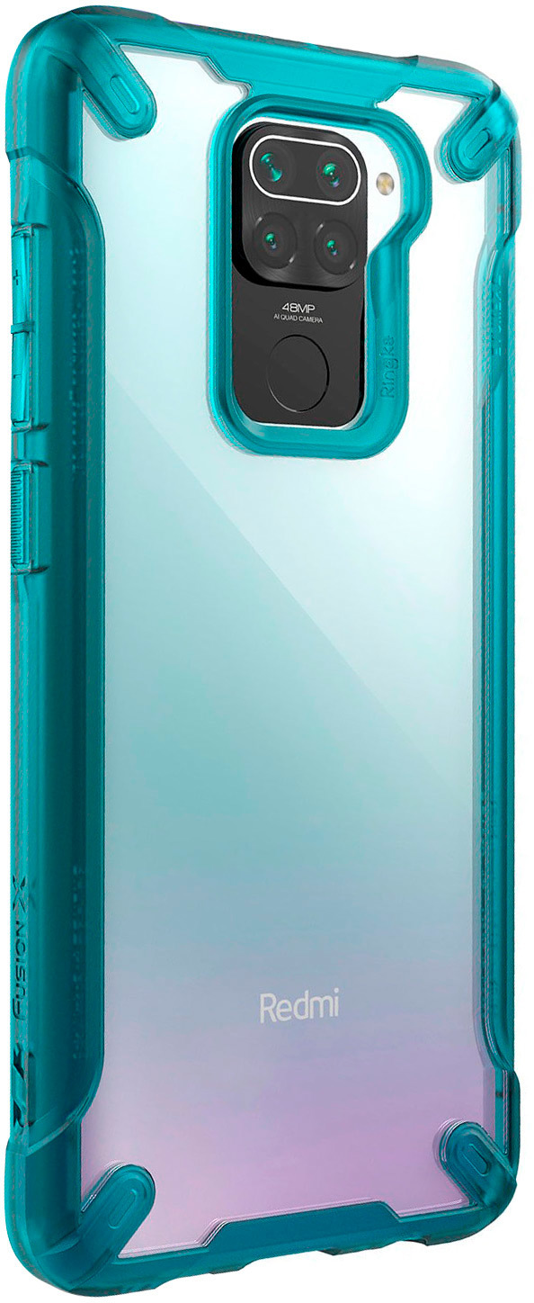 Чохол-накладка Ringke Fusion X для Xiaomi Redmi Note 9 Turquoise Green (RCX4975) Ringke - купити в Україні