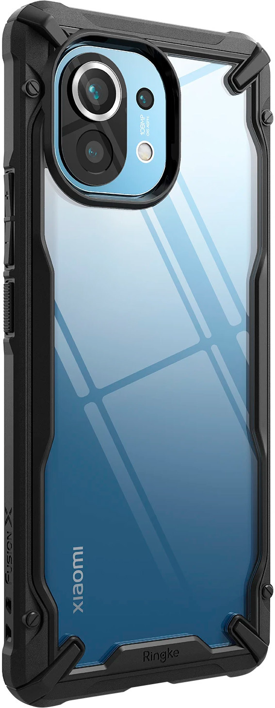 Чохол-накладка Ringke Fusion X для Xiaomi Mi 11 Black (RCX4980) Ringke - купити в Україні