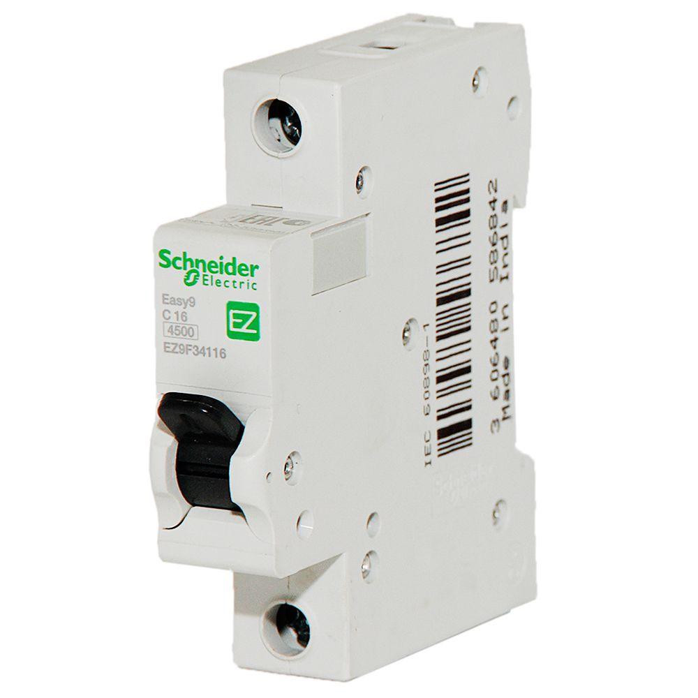 Автоматичний вимикач Schneider Electric Easy9 1 п., 16А, С (EZ9F34116)