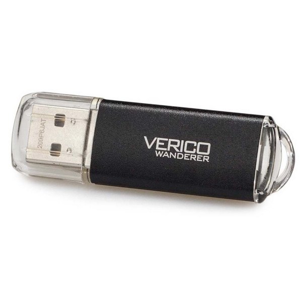 Флеш память Verico Wanderer 1UDOV-M4BK63-NN Black 64 GB USB 2.0