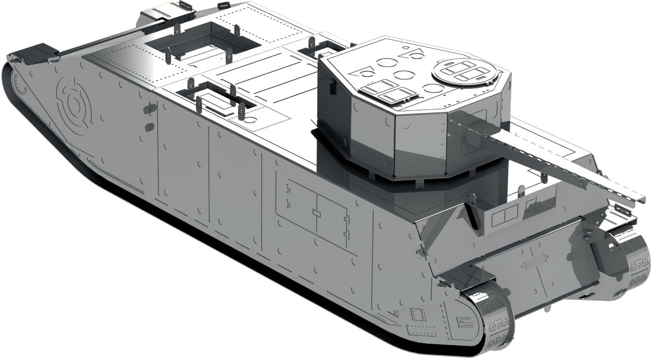 Конструктор Metal Time TOG II MT067 Silver Металевий Metal Time - купити в Україні