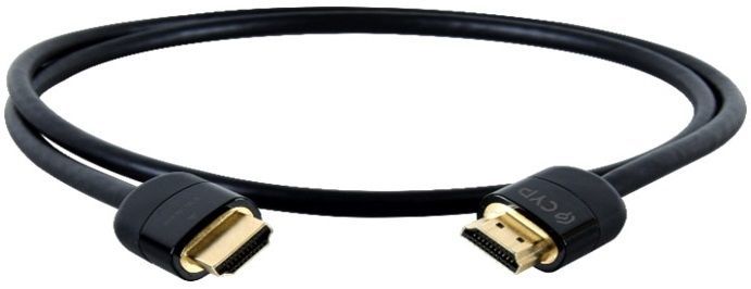 Відео-кабель Infinity CBL-H300-020 HDMI (тато) - HDMI (тато), 2m Black Premium 4K, 30AWG