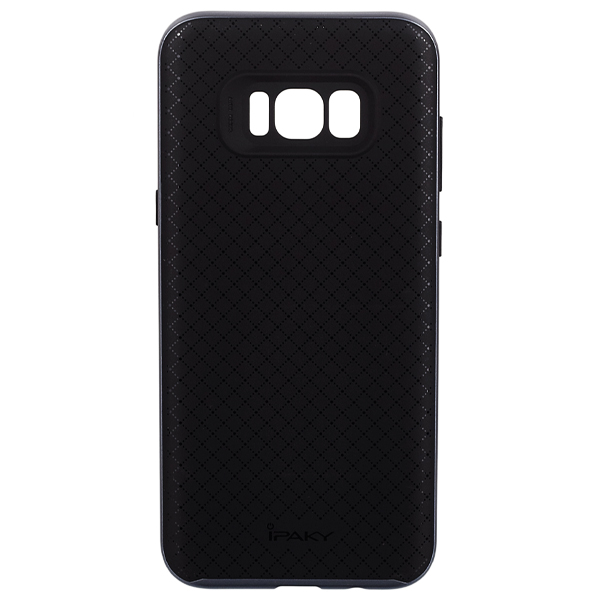 

Накладка для Samsung Galaxy G955 S8 Plus TPU+PC iPaky Чорний/Сірий, Hybrid Series Samsung G955 Galaxy S8 Plus