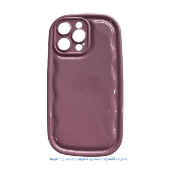 Чохол-накладка Infinity Silicone Пуховик для iPhone 11 Print Purple