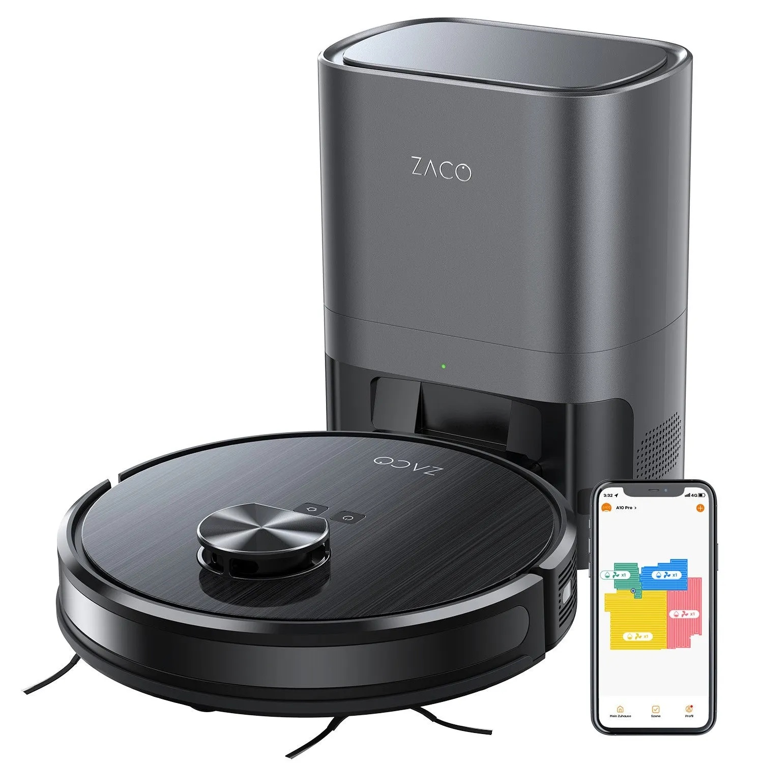 Робот-пилосос ZACO A10 Black