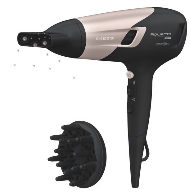 Фен Rowenta STUDIO DRY GLOW CV5831F0 Black Gold