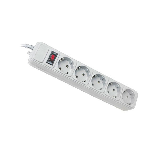 

Мережевий фільтр 220v (3м) Maxxter (5 розеток) SPM5-G-10G Gray, SPM5-G-10G