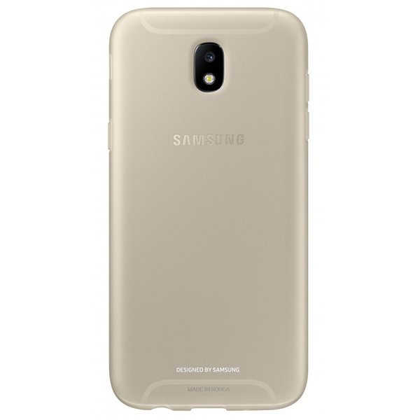 

Накладка для Samsung Galaxy J530 J5 2017 Оригінал Jelly Cover Золотий, EF-AJ530TFEGRU
