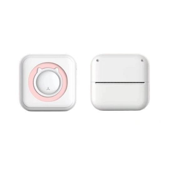 Фотопринтер Infinity Phomemo С15 Portable Mini Pink + 1 рулон білого паперу