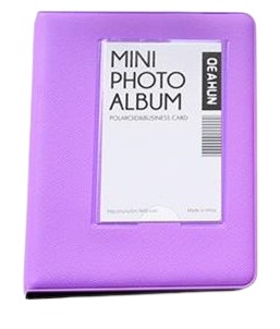 Фотоальбом Infinity Instax Mini Film Baby Memory Book Purple 64шт Infinity - купити в Україні