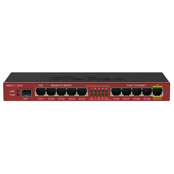 

Маршрутизатор (роутер) Mikrotik RB2011iLS-IN, RB2011iLS-IN