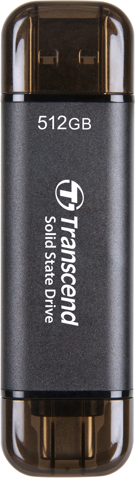 Зовнішній SSD диск Transcend ESD310C (TS512GESD310C) Gray 512GB
