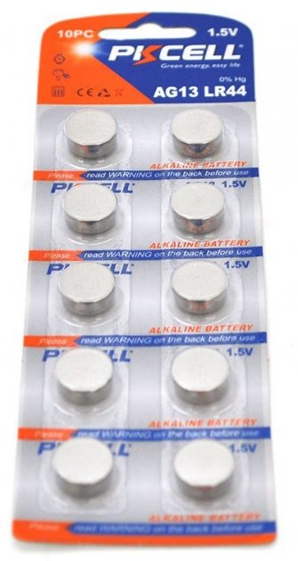 Батарейка Pkcell 1.5V AG13 10 шт.