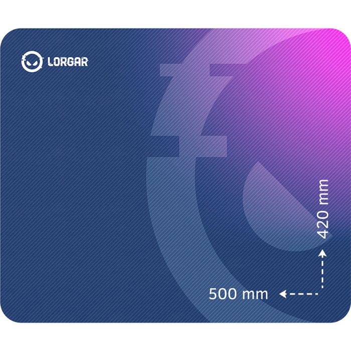 Килимок для мишки Lorgar Main 135 L Purple (LRG-GMP135)