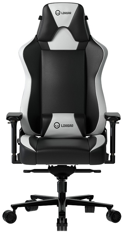 Ігрове крісло Lorgar Base 311 Black White
