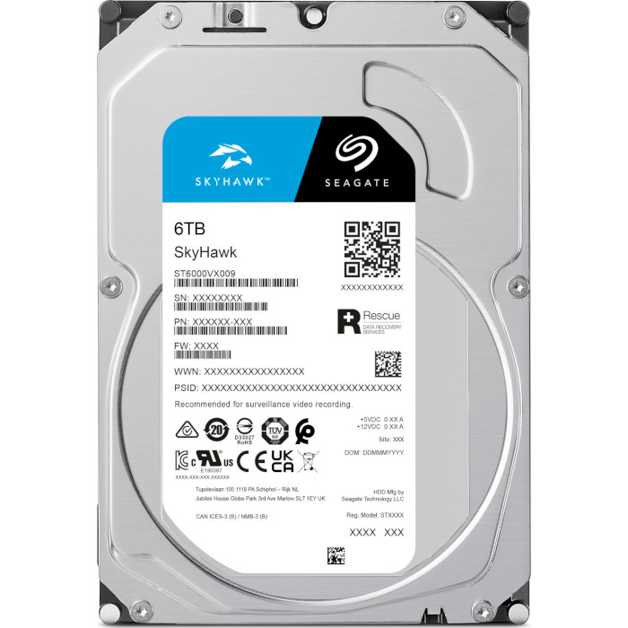 HDD диск Seagate SkyHawk ST6000VX009 6TB