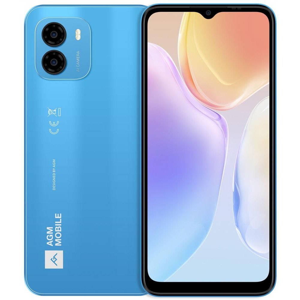 Смартфон AGM Note N1 8/128GB Blue