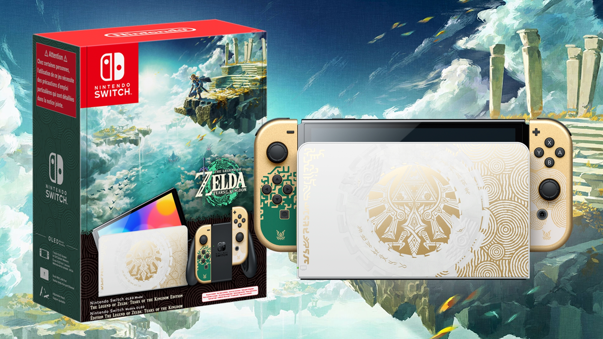 Ігрова приставка Nintendo Switch OLED Model The Legend of Zelda